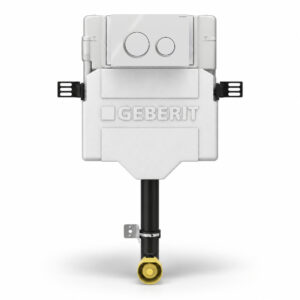 Geberit Sigma Concealed Cistern & Sigma20 Round Flush Plate White/Chrome