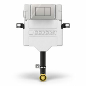 Geberit Sigma Concealed Cistern & Sigma20 Square Flush Plate Chrome