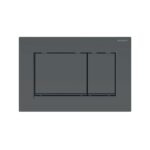 Geberit Sigma Frame & Cistern with Sigma20 Square Flush Plate Matt Black