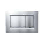 Geberit Sigma Frame & Cistern with Sigma20 Square Flush Plate Matt Chrome