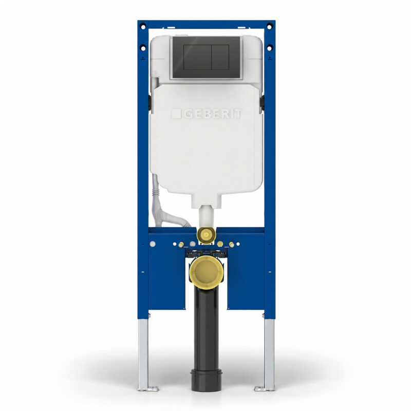 Geberit Sigma Slimline 8cm Frame with Sigma40 Square Flush Plate Lava Glass Geberit Sigma Slimline 8cm Frame with Sigma40 Square Flush Plate Lava Glass