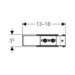 Geberit Duofix Corner Bracket
