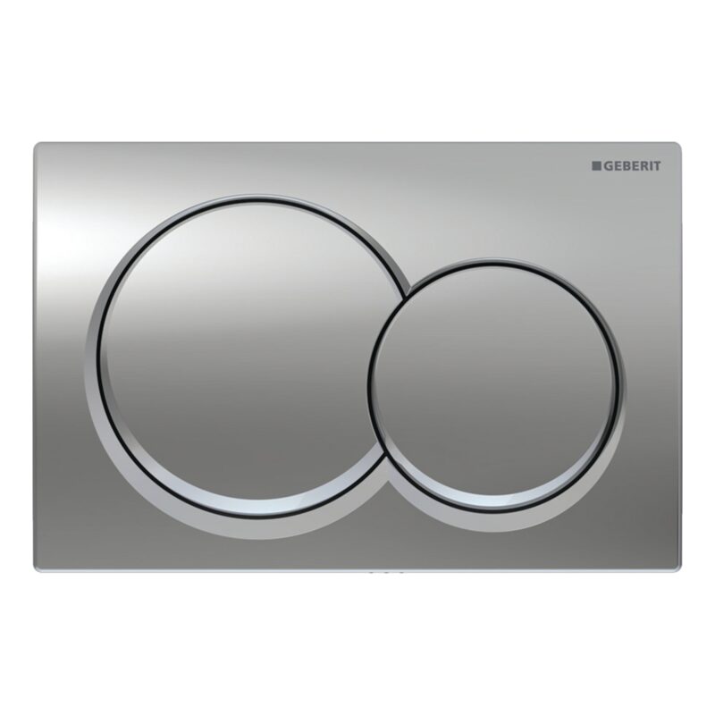Geberit Alpha01 Round Dual Flush Plate Chrome Geberit Alpha01 Round Dual Flush Plate Chrome