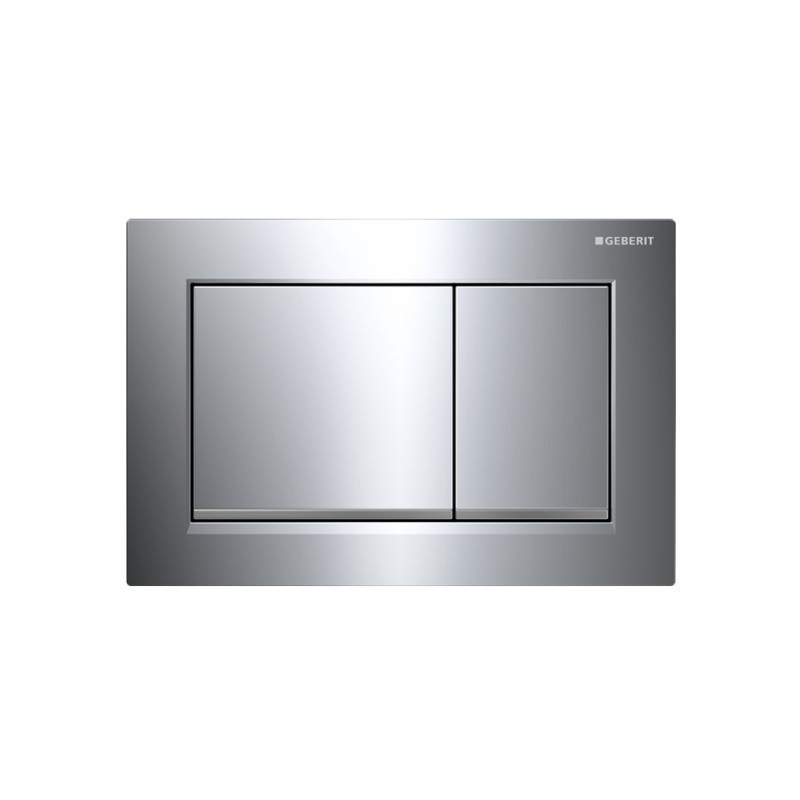 Geberit Omega30 Flush Plate Gloss Chrome Geberit Omega30 Flush Plate Gloss Chrome