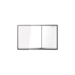 Geberit Omega60 Flush Plate White Glass