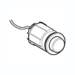 Geberit Palm Push WC Flush Control Pneumatic Brushed Steel