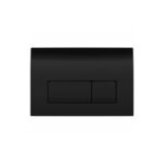 Geberit Delta50 Dual Flush Plate Black