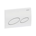 Geberit Flush Plate Kappa20 Dual Flush, Plastic, White