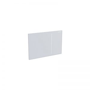 Geberit Sigma70 Flush Plate for Sigma 12cm White Glass