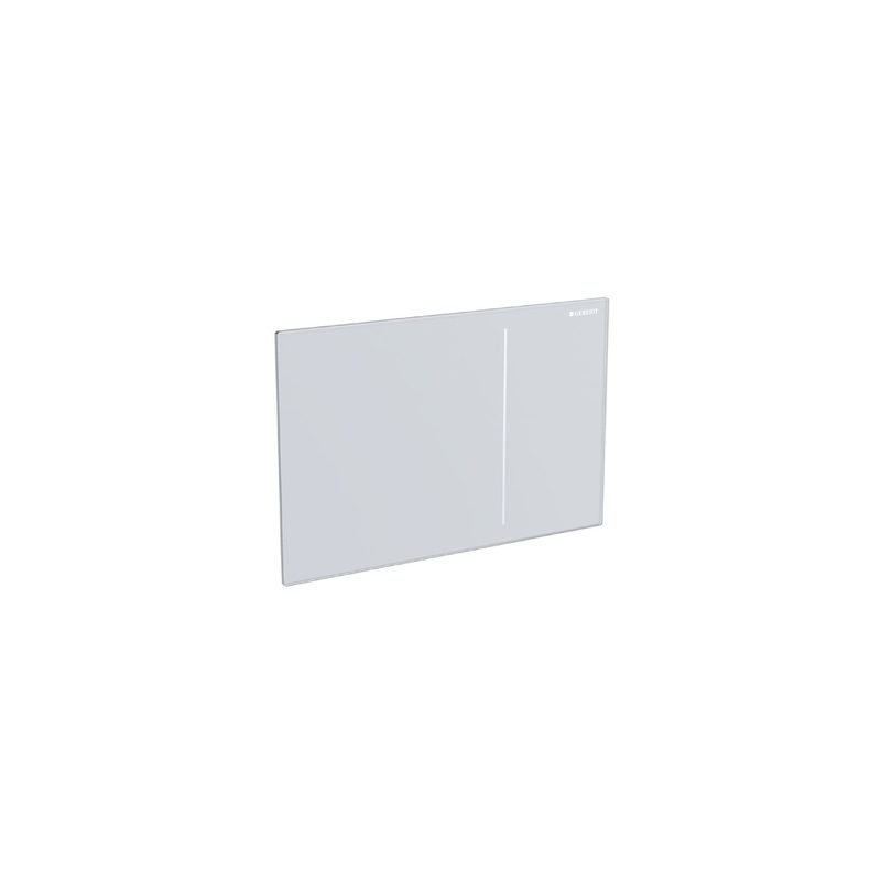 Geberit Sigma70 Flush Plate for Sigma 12cm White Glass