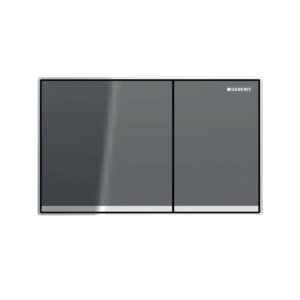 Geberit Sigma60 Dual Flush Plate Surface-Even Lava/Mirrored/Chrome