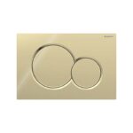 Geberit Flush Plate Sigma01 Dual Flush Brass