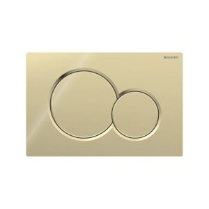 Geberit Flush Plate Sigma01 Dual Flush Brass
