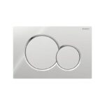 Geberit Sigma01 Dual Flush Plate Plastic Chrome