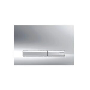 Geberit Sigma50 Metal Dual Flush Plate Gloss Chrome