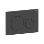 Geberit Sigma 20 Dual Flush Plate Matt Black/Black Easy-To-Clean