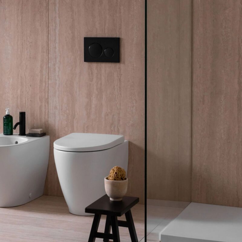 Geberit Sigma 20 Dual Flush Plate Black