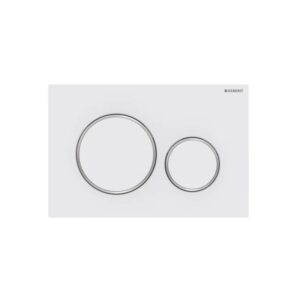 Geberit Sigma20 Dual Flush Plate Matt White