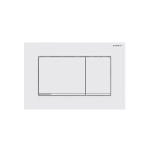 Geberit Sigma30 Plastic Dual Flush Plate Matt White