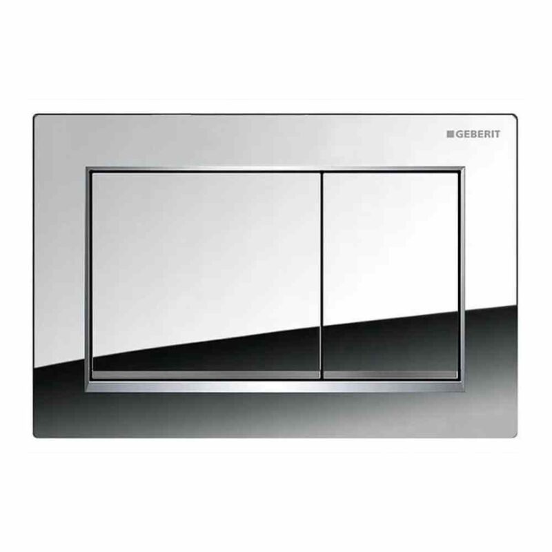 Geberit Sigma30 Dual Flush Plate Square Gloss Chrome Geberit Sigma30 Dual Flush Plate Square Gloss Chrome