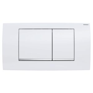 Geberit Twinline 30 Dual Flush Plate White