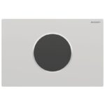 Geberit Sigma10 Touchless Dual Flush Plate Mains Matt Chrome