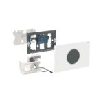 Geberit Sigma10 Mains WC Flush Control Touchless White/Matt Chrome