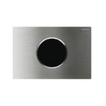 Geberit Sigma10 Battery Operated Touchless Anti-Vandal Flush Plate Brushed Steel