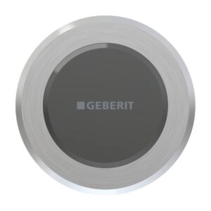 Geberit Type 10 Infrared Electronic Dual Flush Mains Brushed Chrome