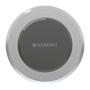 Geberit Type 10 Infrared Electronic Dual Flush Mains Brushed Chrome