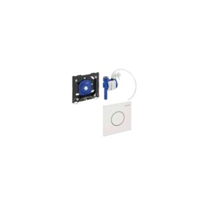 Geberit Urinal Flush Control Pneumatic Sigma01, White Alpine