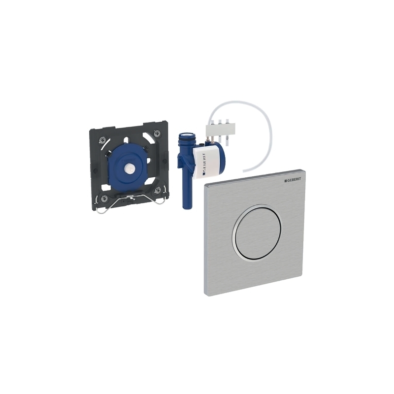 Geberit Urinal Flush Control Sigma10, Gloss/Matt Chrome