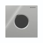Geberit Urinal Flush Control Mains Sigma01 Gloss Chrome