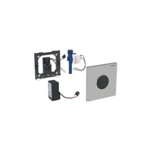 Geberit Urinal Flush Control Mains, Sigma10, Gloss/Matt Chrome