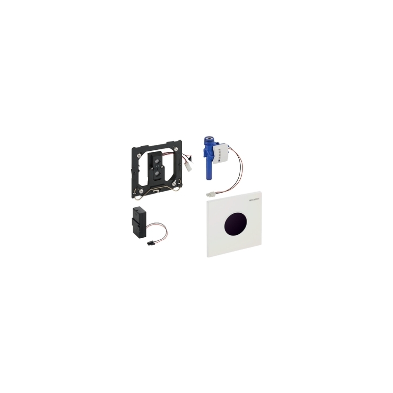 Geberit Urinal Flush Control Battery Sigma01, Gloss Chrome