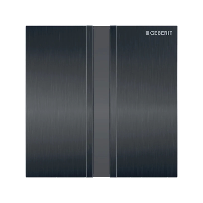 Geberit Urinal Flush Control Battery Type50 Black Chrome/Brushed