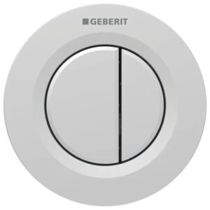 Geberit Type 01 Pnuematic Dual Flush Button for Sigma Cistern Matt Chrome
