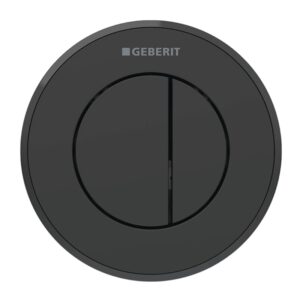 Geberit Type 10 Pnuematic Dual Flush Button Black