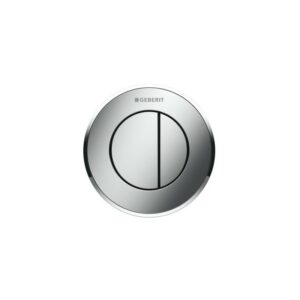 Geberit Dual Flush Button Type 10 Gloss/Matt/Gloss Chrome