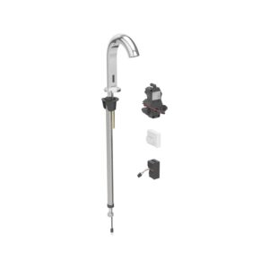 Geberit Piave Deck Mounted Basin Tap, Mains, for Concealed Function Box
