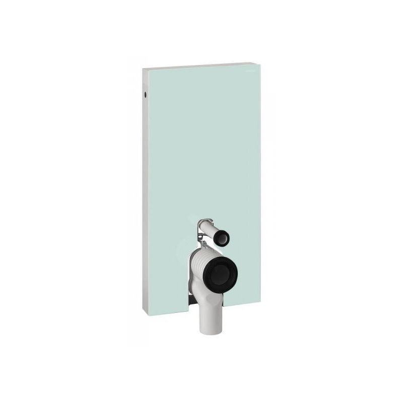 Geberit Monolith Module for Floor Standing WC 101cm Mint Glass