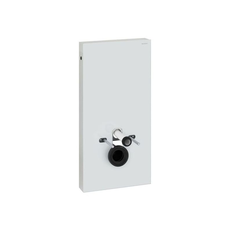 Geberit Monolith Module for Wall Hung WC 101cm White Glass Geberit Monolith Module for Wall Hung WC 101cm White Glass
