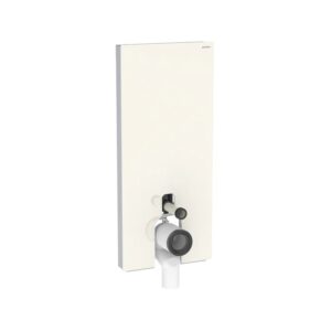 Geberit Monolith for Floor-Standing WC 114cm Sand Grey Glass/Aluminium