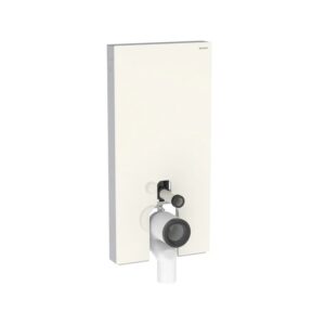 Geberit Monolith Plus for Floorstanding WC 101cm Sand Grey Glass/Aluminium