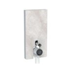 Geberit Monolith Plus for Floorstanding WC 101cm Concrete/Aluminium