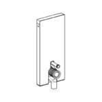 Geberit Monolith Plus for Floorstanding WC 114cm Sand Grey Glass/Aluminium