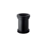 Geberit Floor-Standing WC Collar with Lip Seal Black 110mm
