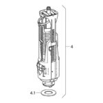 Geberit Duravit Impuls240 Flush Valve