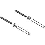 Geberit Threaded Rods (Pair)