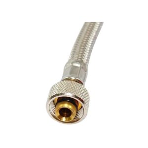 Geberit Type 380 3/8" Braided Hose Knurled Nut